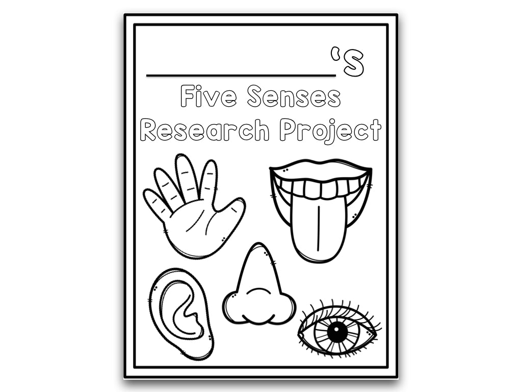 Five Senses Unit And 5 Senses Worksheets
