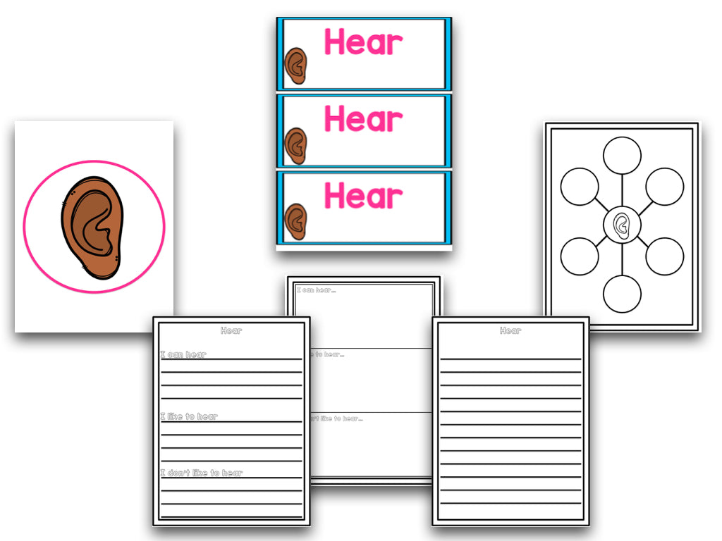 Five Senses Unit And 5 Senses Worksheets
