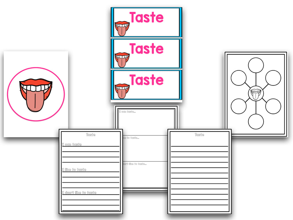 Five Senses Unit And 5 Senses Worksheets