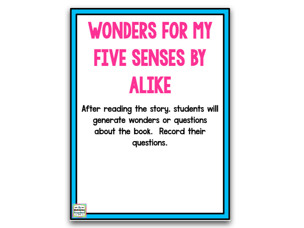 Five Senses Unit And 5 Senses Worksheets