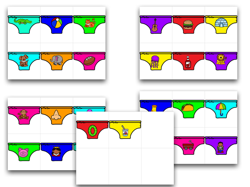 Foldin' Laundry! Letters and Beginning Sounds