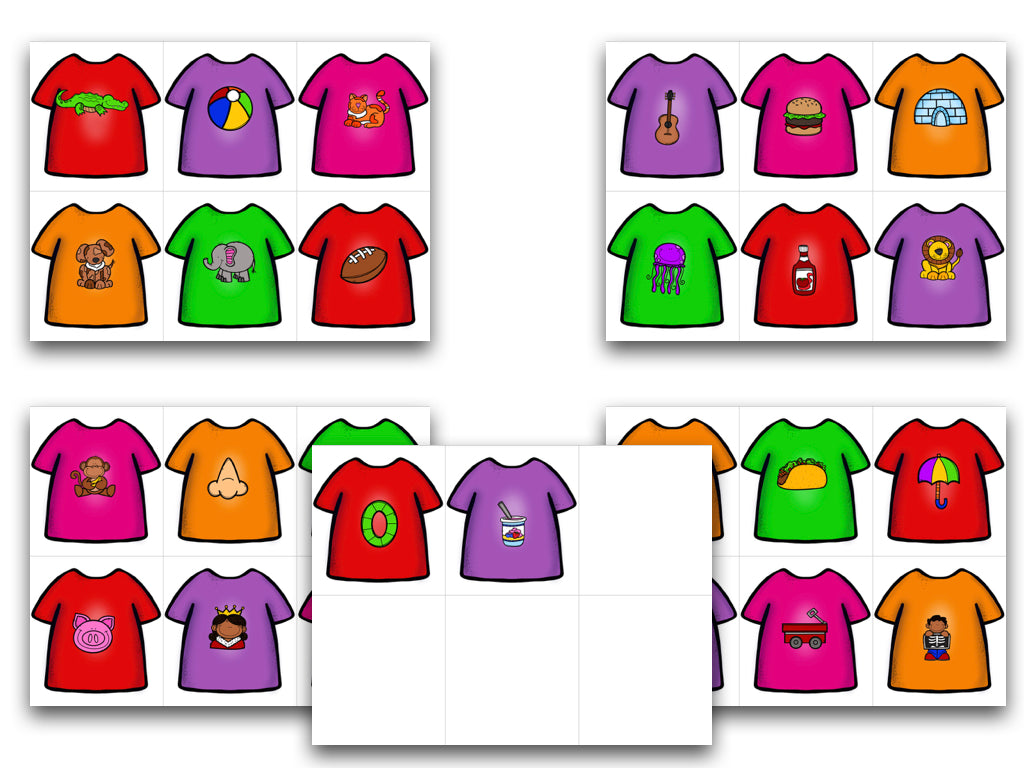 Foldin' Laundry! Letters and Beginning Sounds