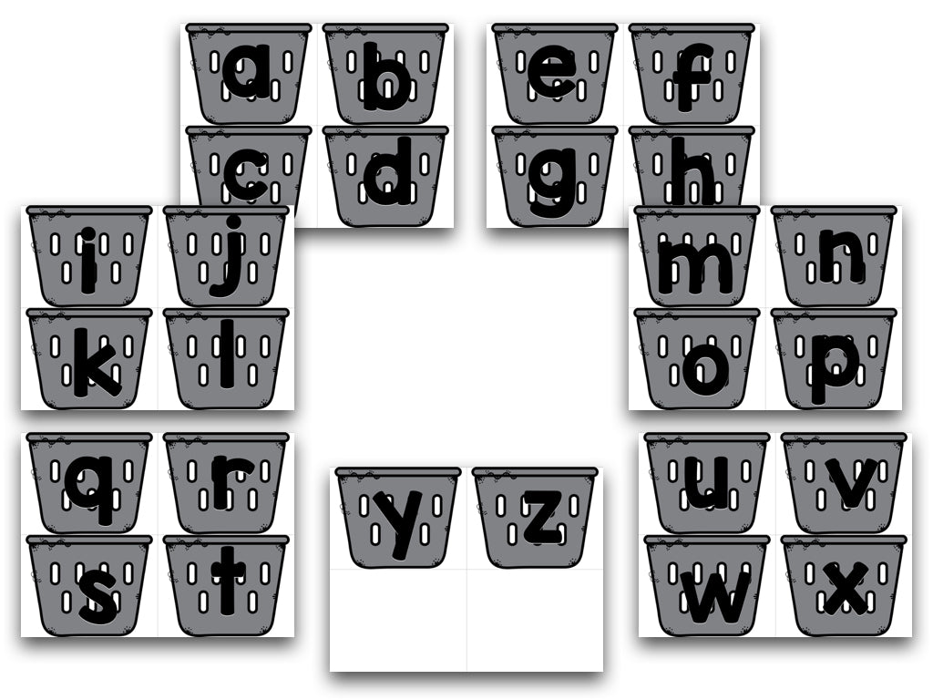 Foldin' Laundry! Letters and Beginning Sounds