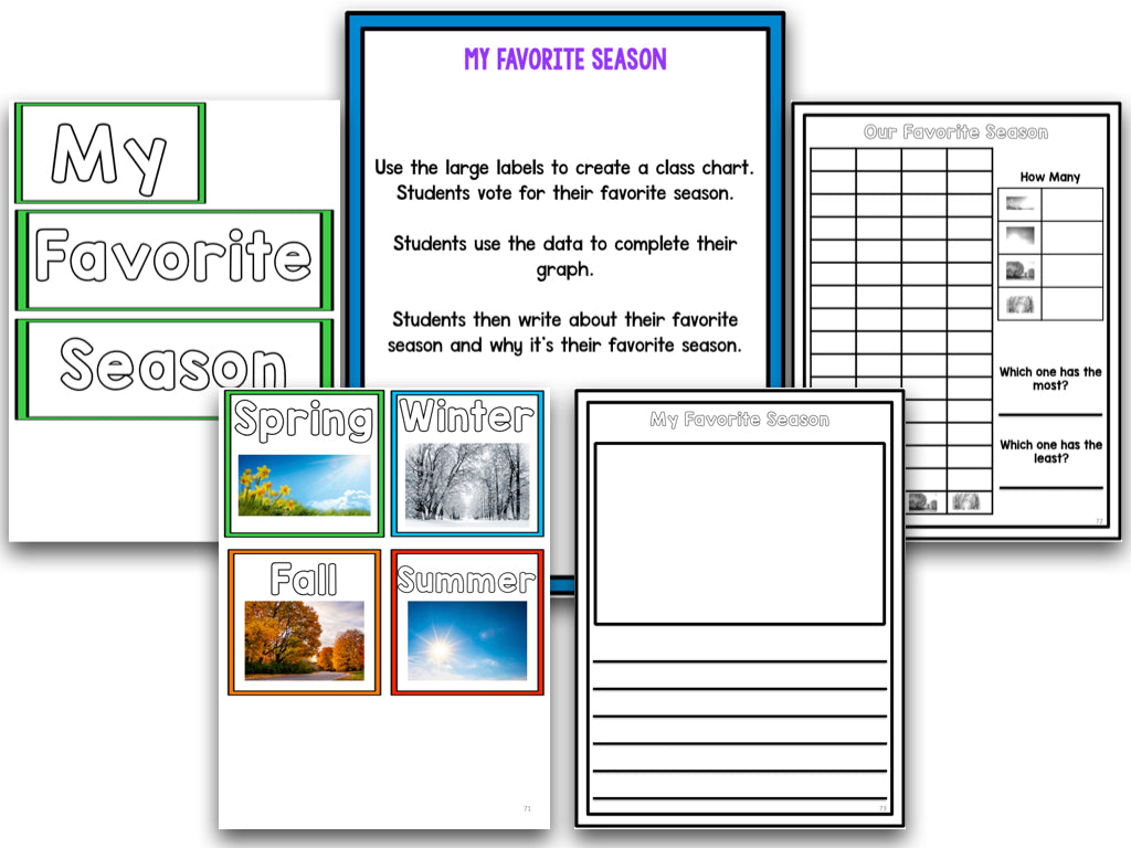 The Four Seasons: A Research and Writing Project