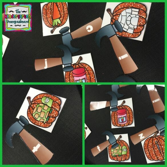 Pumpkin Activities: Letters And Sounds! Smashing Pumpkins!