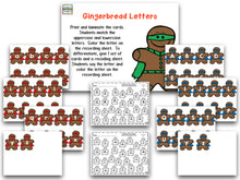 Gingerbread Superheroes Math and Literacy Centers!