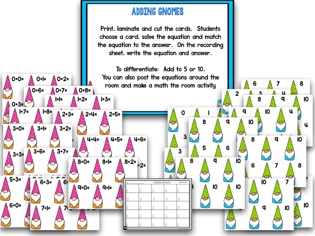 Gnome Centers For The Whole Year