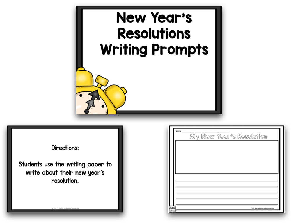 New Year 2025: A Blackline Math, Literacy, and Writing Creation!