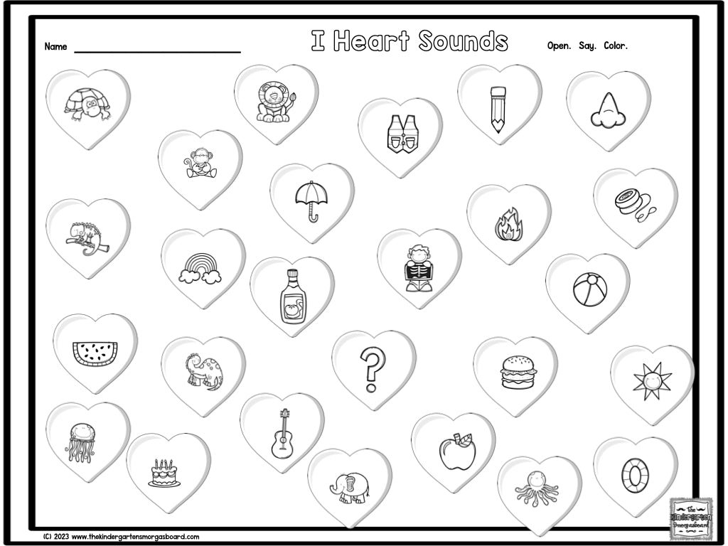 I Heart Sounds Freebie