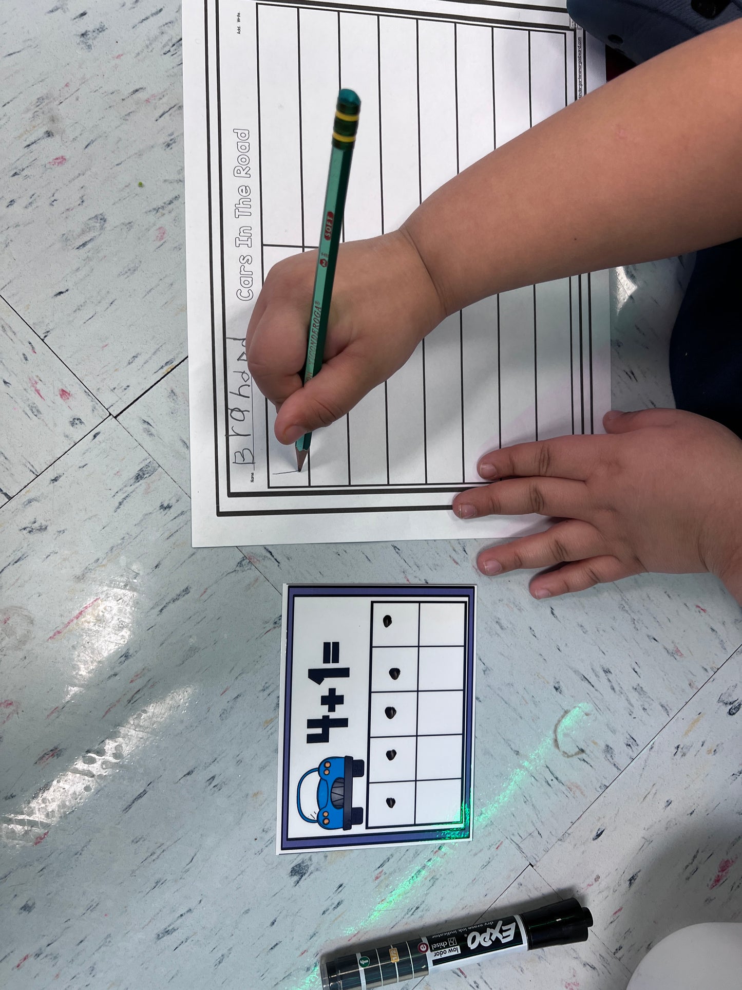 Math It Up! Adding Cars