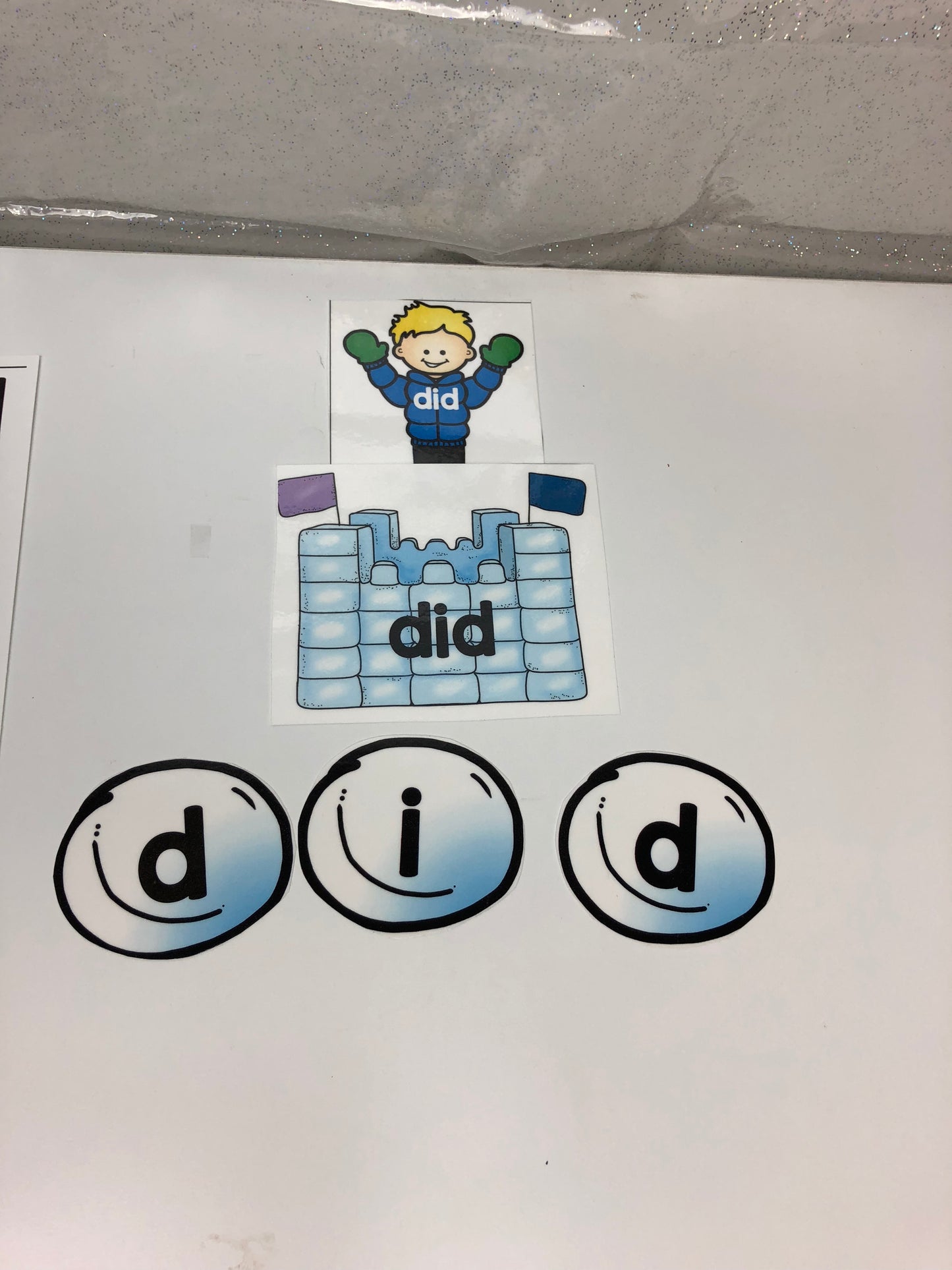 Sight Word Editable Snowball Fight!
