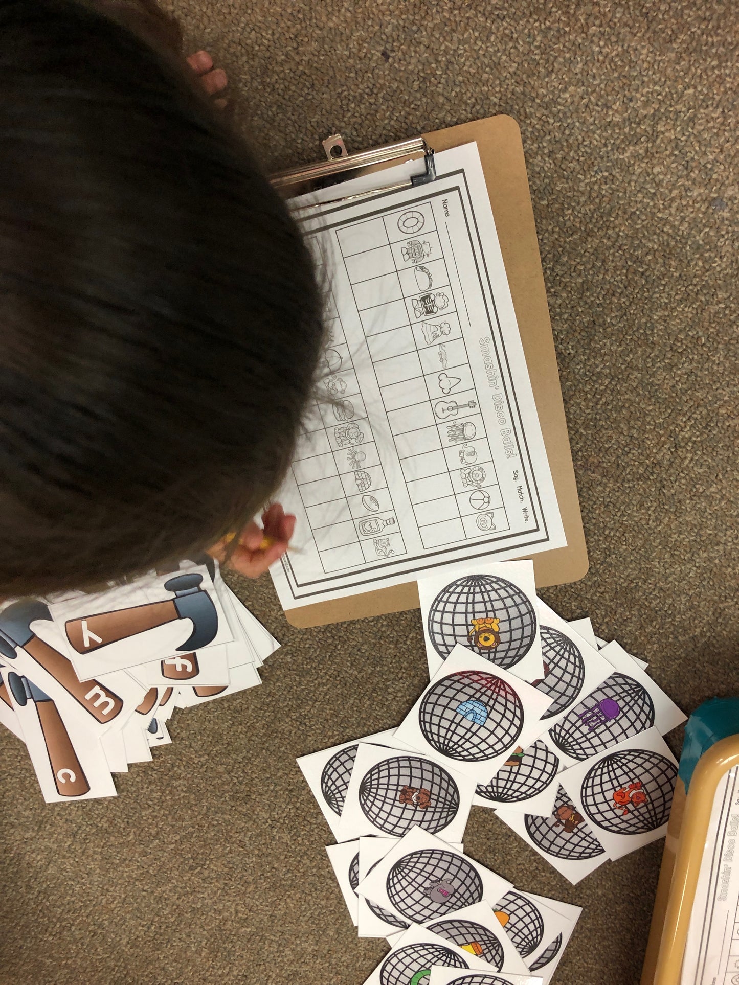 Smashing Disco Balls! Letters and Sounds