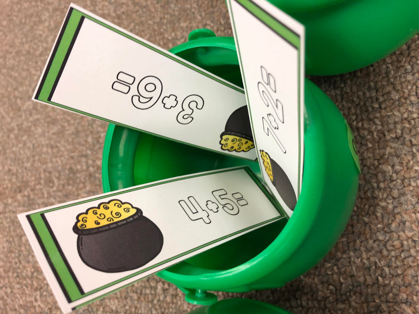 St. Patrick's Day Math and Literacy Centers