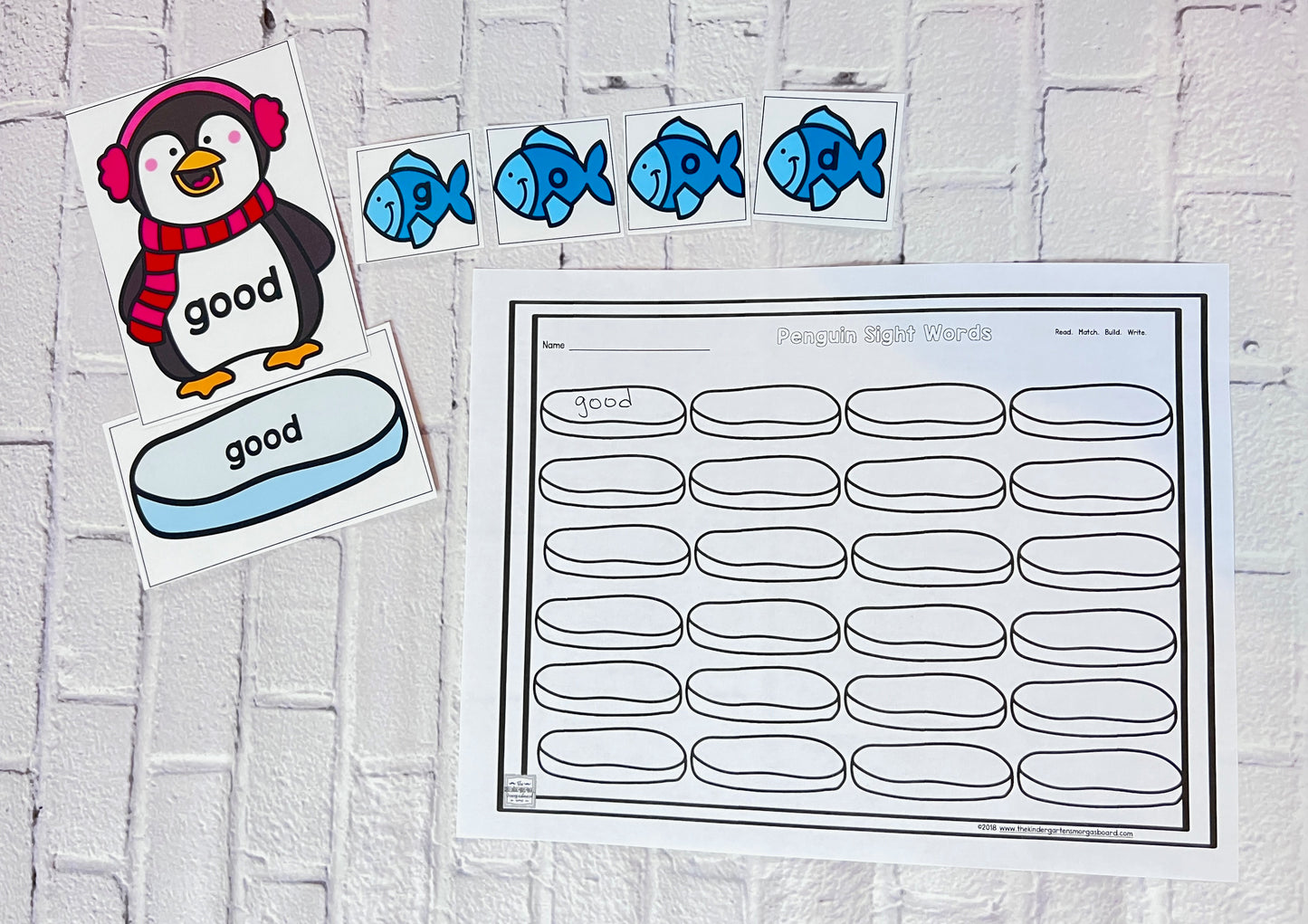 Penguin Sight Words
