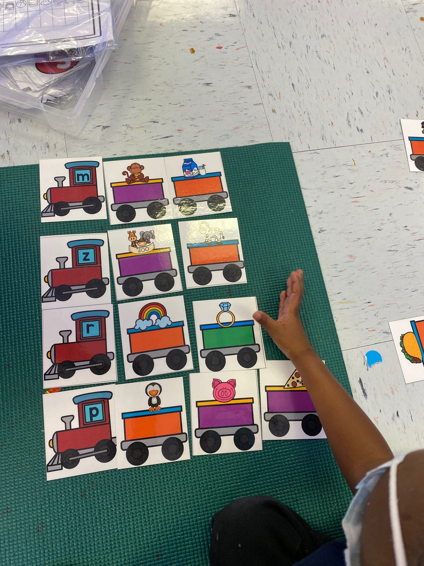 Beginning Sounds Trains