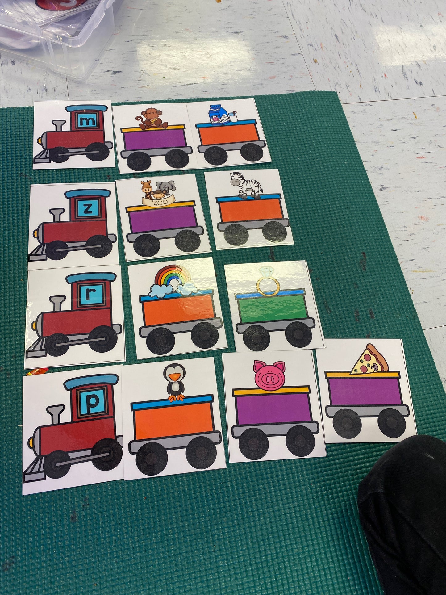 Beginning Sounds Trains