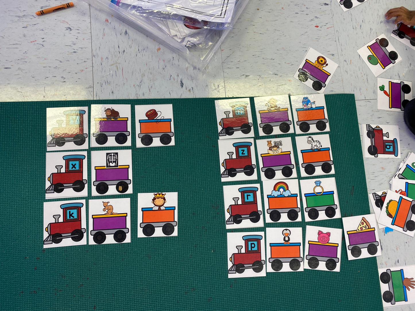 Beginning Sounds Trains