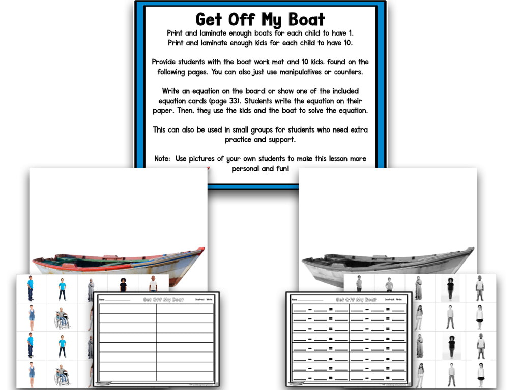 Math It Up! Get Off My Boat