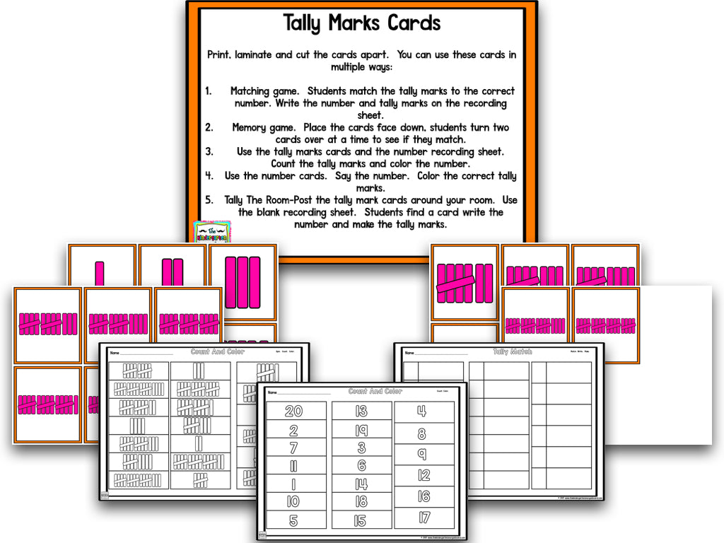 Math It Up! Tally Marks