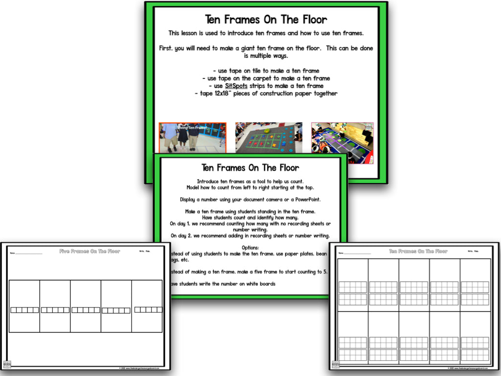 Math It Up! Ten Frames