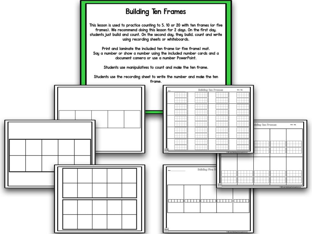 Math It Up! Ten Frames