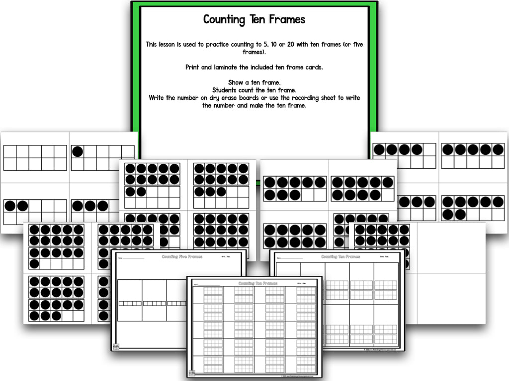 Math It Up! Ten Frames