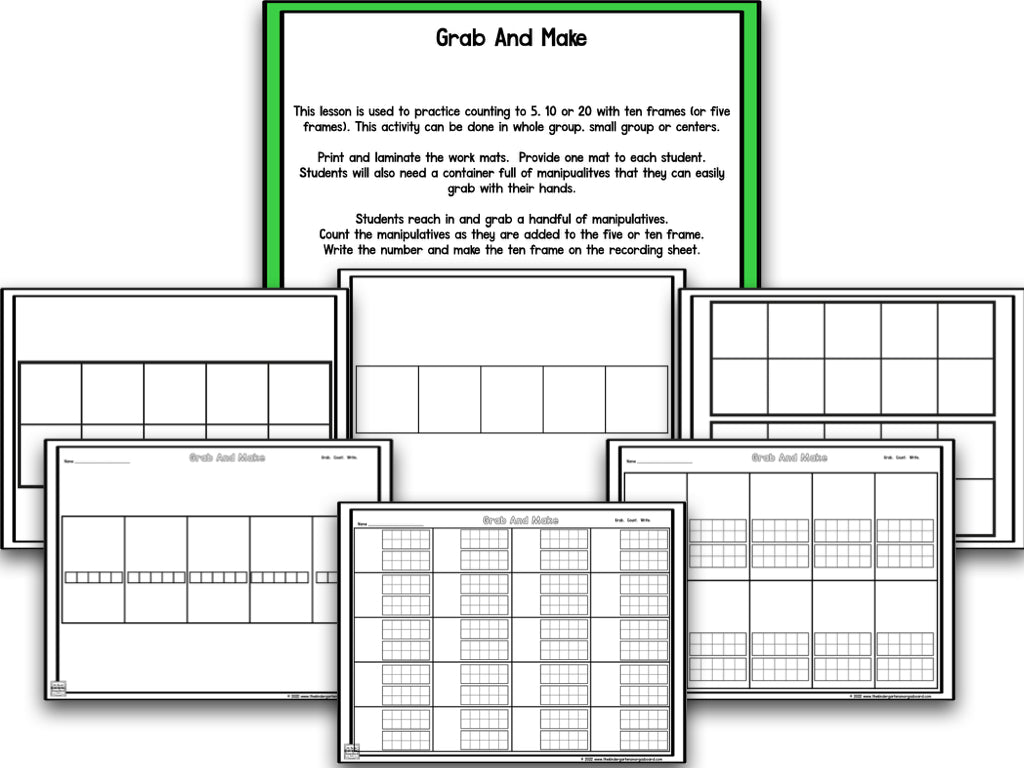 Math It Up! Ten Frames