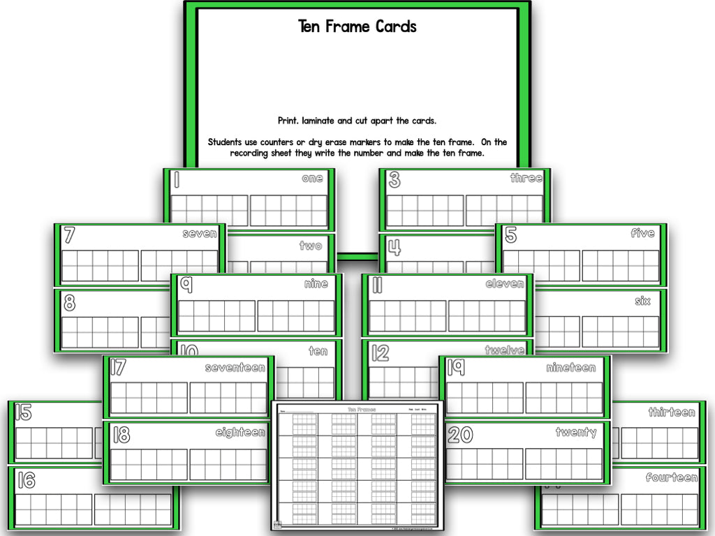 Math It Up! Ten Frames