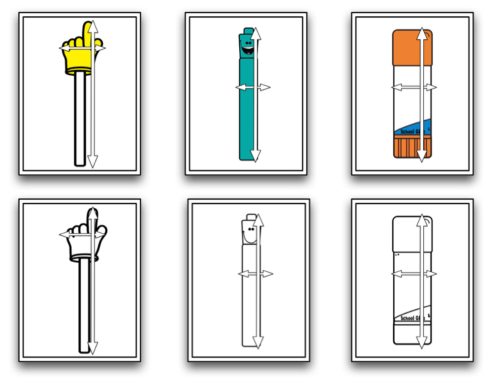 Measuring School Supplies FREEBIE!