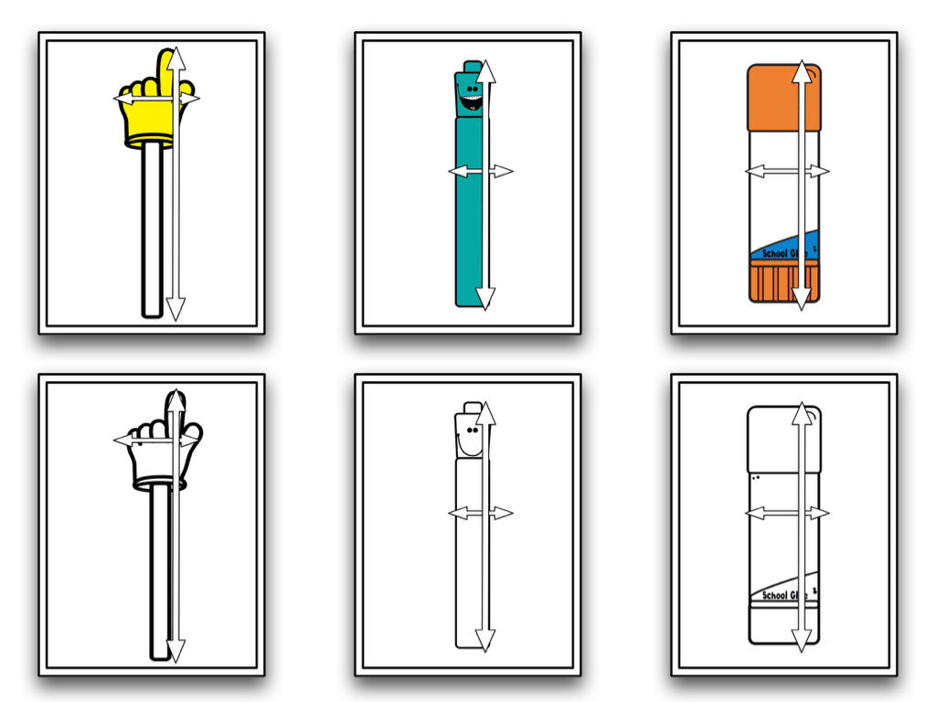 Measuring School Supplies FREEBIE!