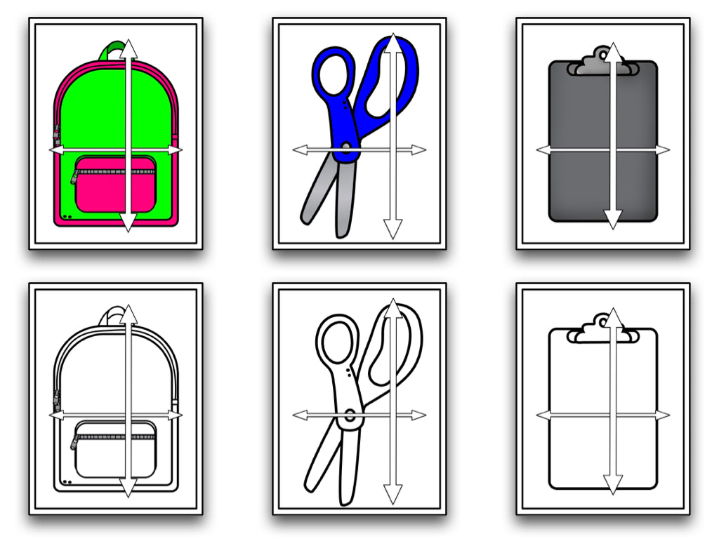 Measuring School Supplies FREEBIE!