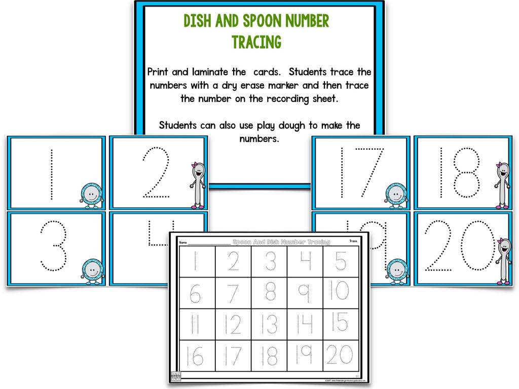 Nursery Rhymes Math and Literacy Centers
