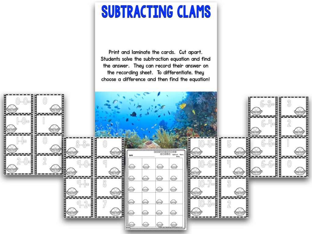 Ocean Animals: A Research and Writing Project PLUS Centers!