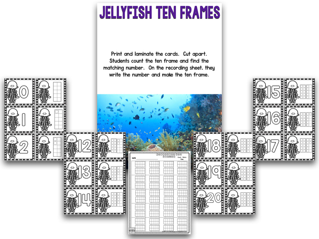 Ocean Animals: A Research and Writing Project PLUS Centers!