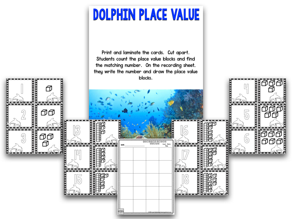 Ocean Animals: A Research and Writing Project PLUS Centers!