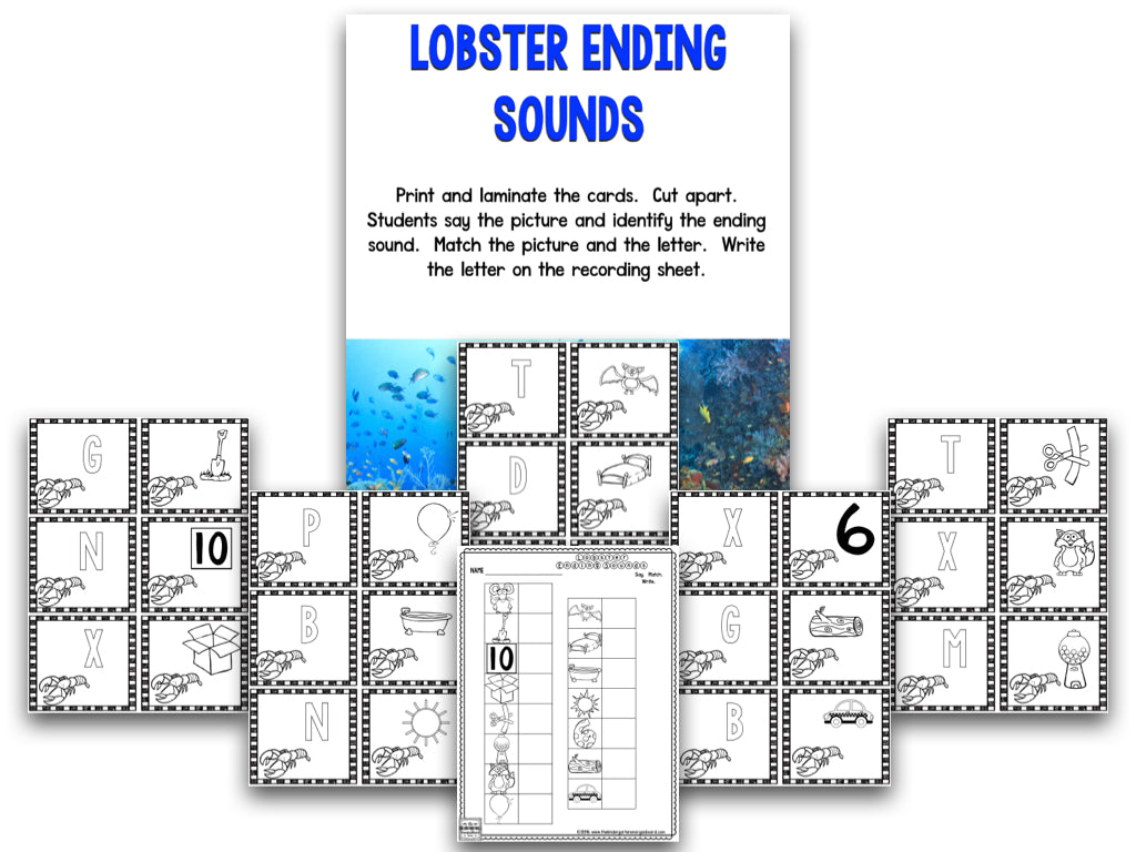 Ocean Animals: A Research and Writing Project PLUS Centers!