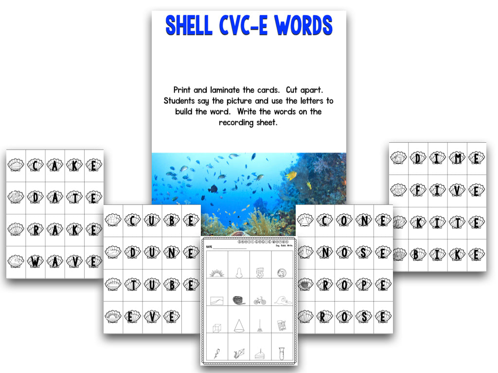 Ocean Animals: A Research and Writing Project PLUS Centers!