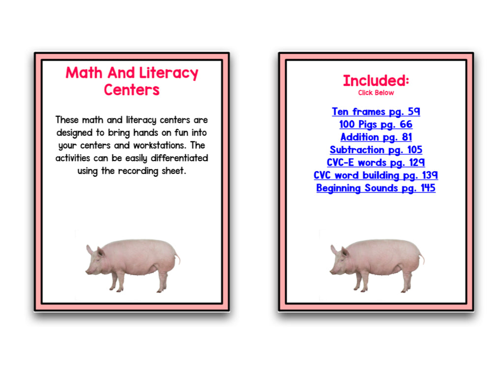 Pig Research and Writing Project