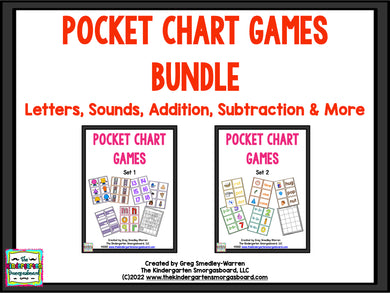 Pocket Chart Games BUNDLE!