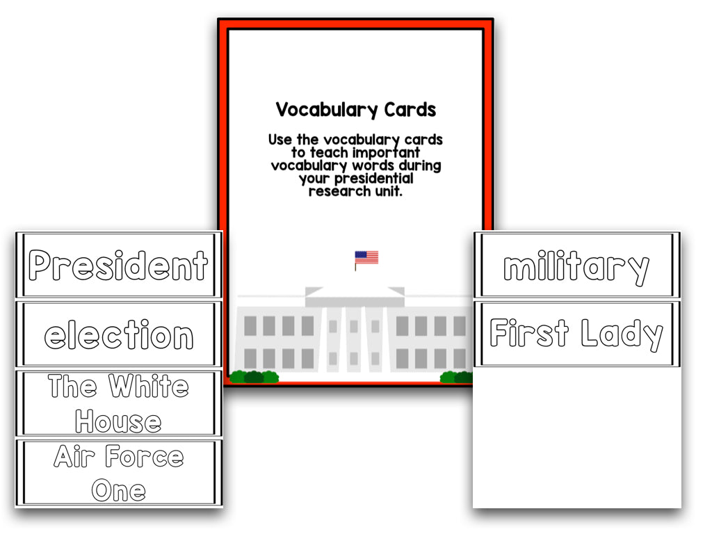 President's Day! A Presidents Research and Writing Project PLUS Centers!