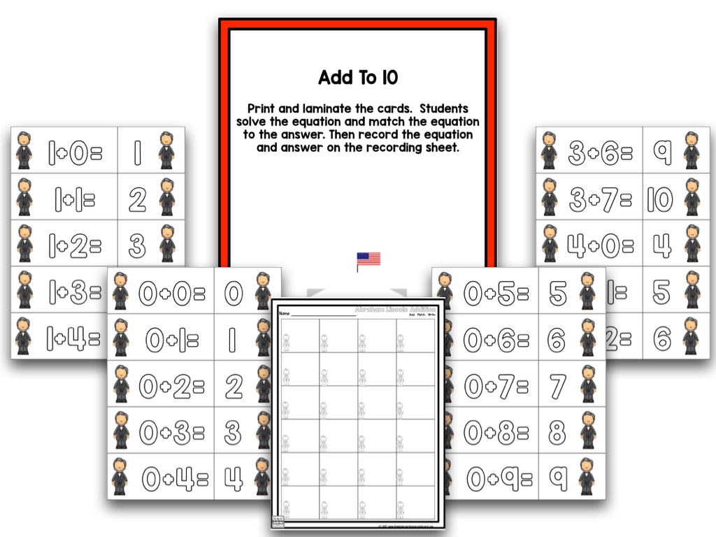 President's Day! A Presidents Research and Writing Project PLUS Centers!