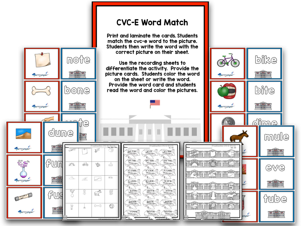 President's Day! A Presidents Research and Writing Project PLUS Centers!