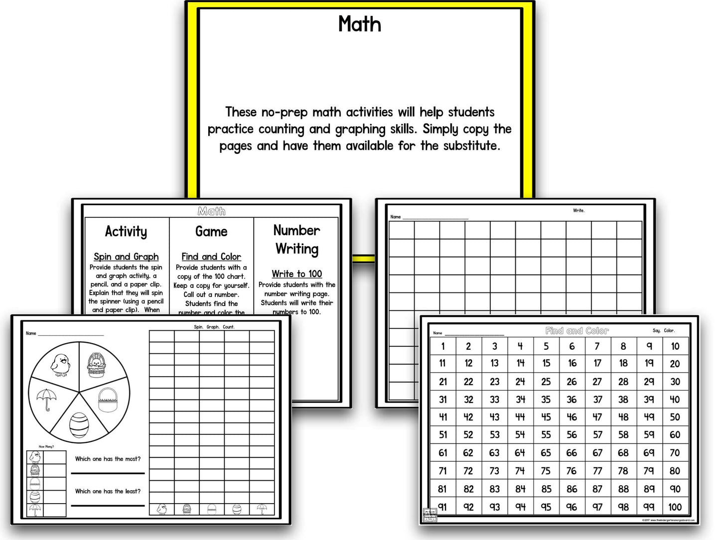 Emergency Sub Plans for the Year | 11 Low Prep Substitute Plan Resources