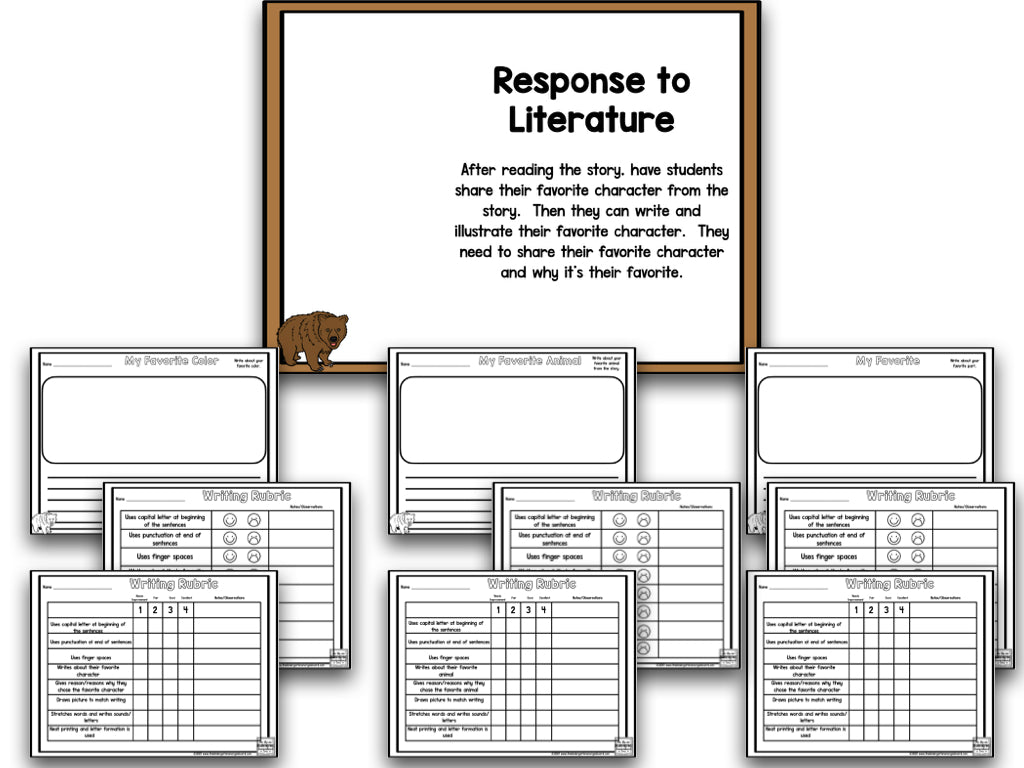 Read It Up! Brown Bear Brown Bear