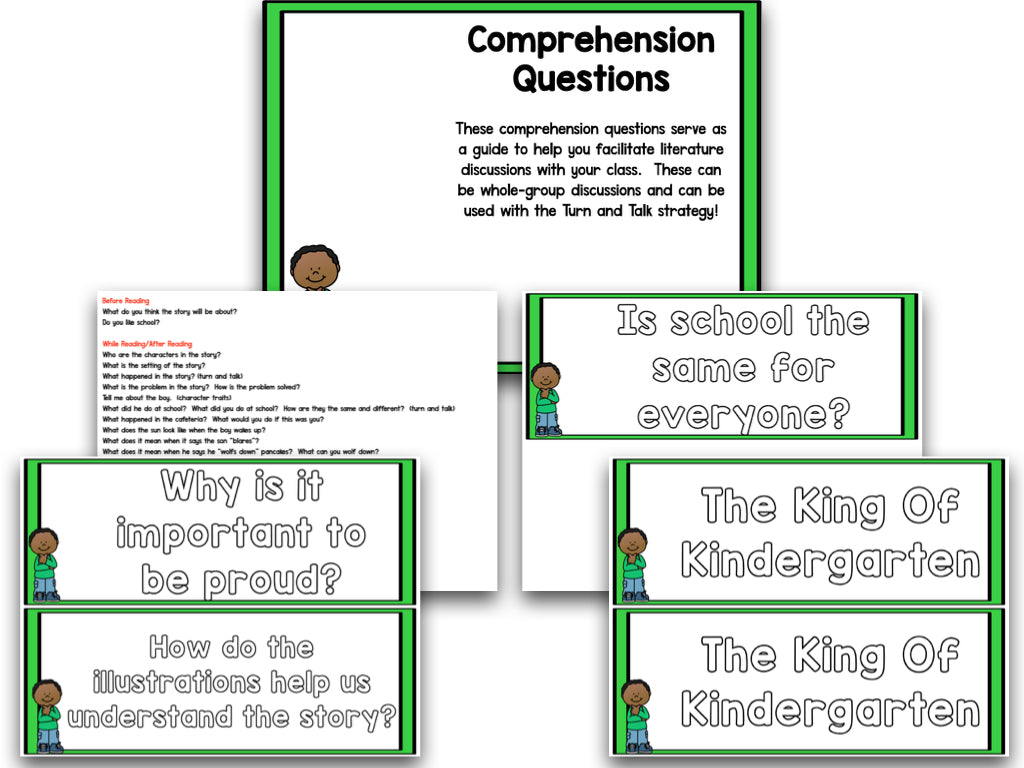 Read It Up! The King & Queen Of Kindergarten Bundle