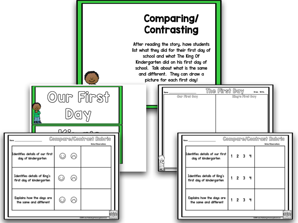 Read It Up! The King & Queen Of Kindergarten Bundle