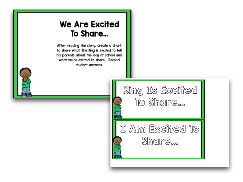 Read It Up! The King & Queen Of Kindergarten Bundle