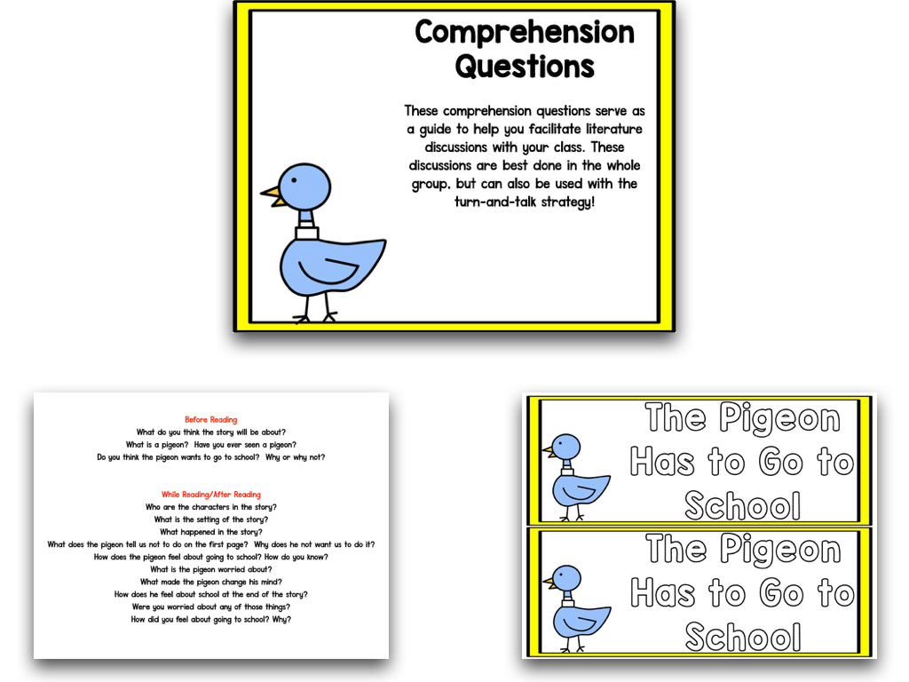 Read It Up! The Pigeon Has to Go to School