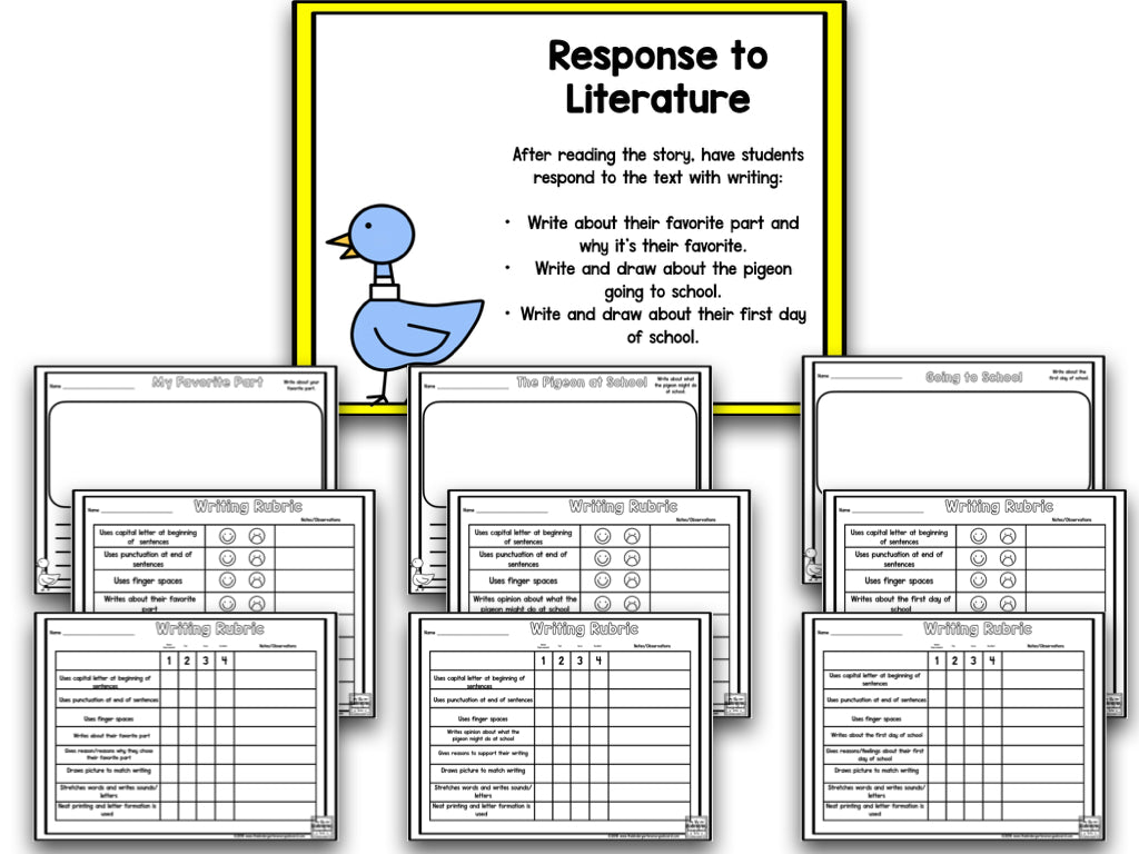 Read It Up! The Pigeon Has to Go to School