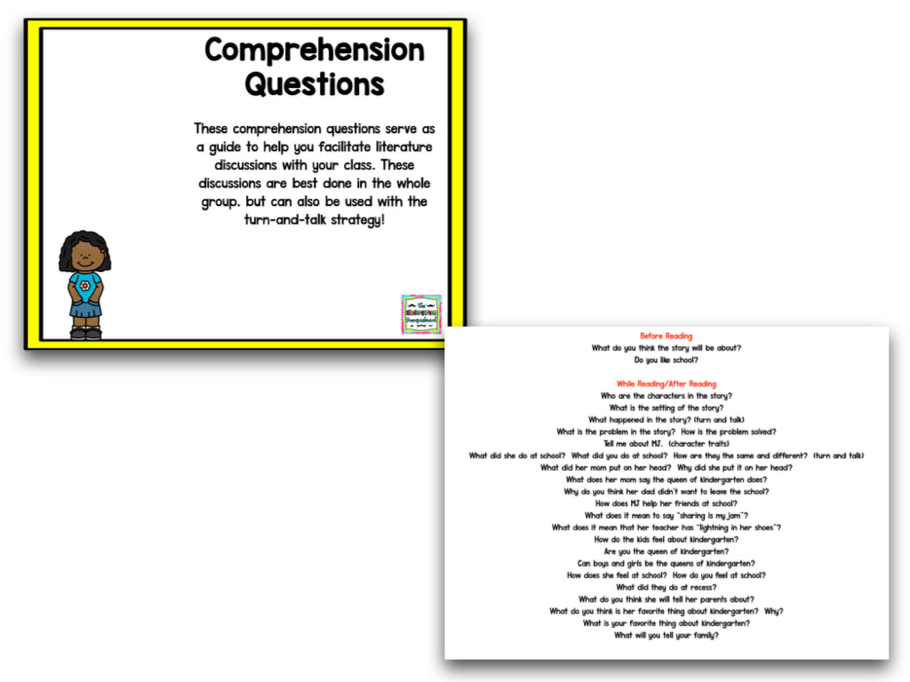 Read It Up! The King & Queen Of Kindergarten Bundle